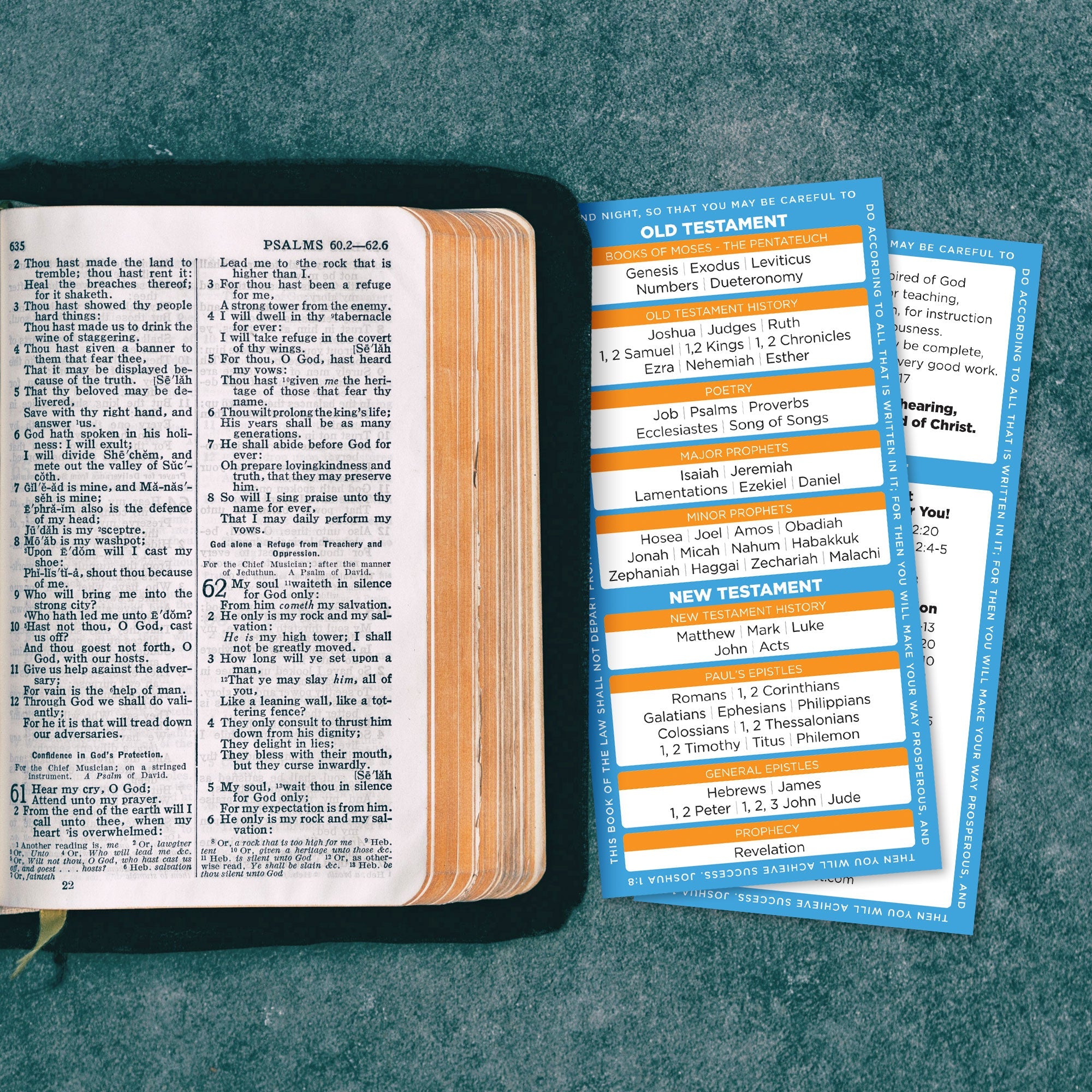 Books of the Bible Bookmark, Pack of 50