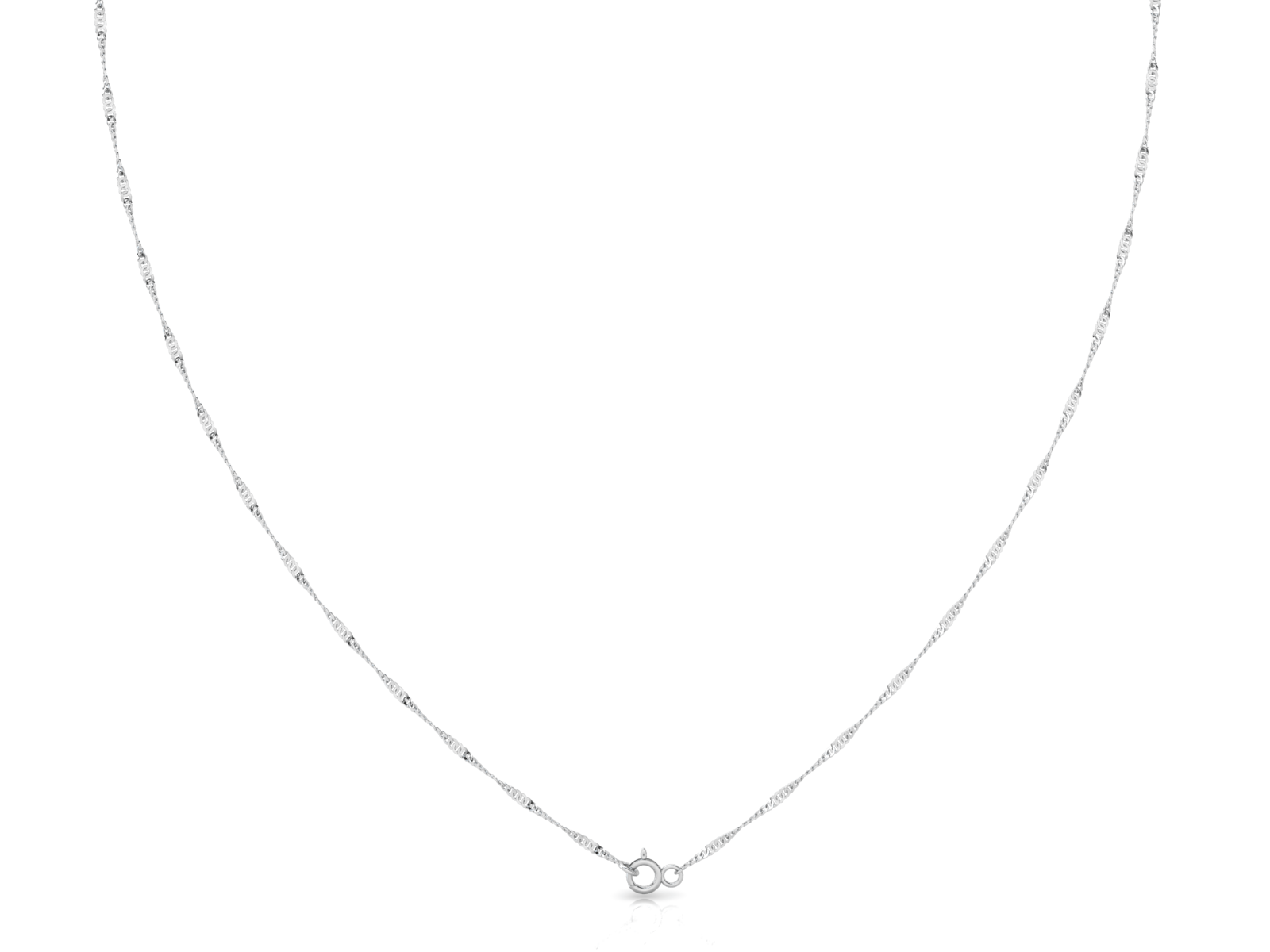Robe (2mm) Sterling Silver Chain, 18", 20", 24", 30"