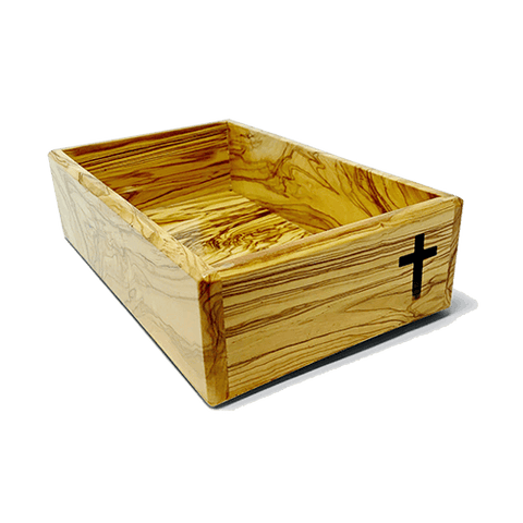 Holy Land Olive Wood Trinket Box