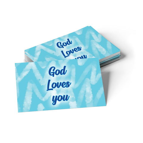 Children and Youth, Pass Along Scripture Cards, God Loves You, Pack of 25