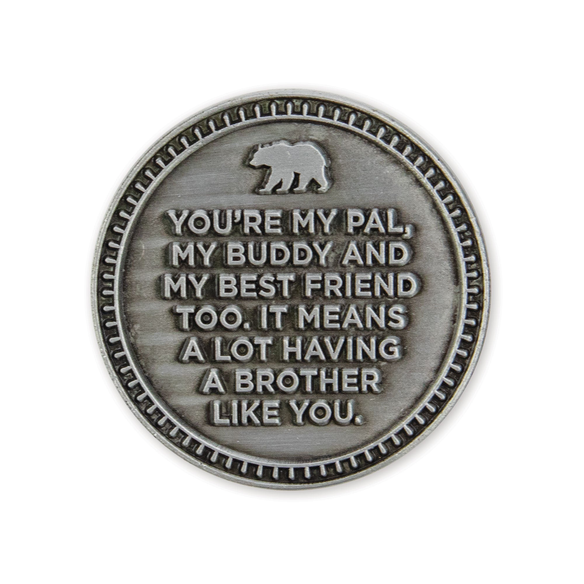 Brothers Gift, Family Love Expression Coin