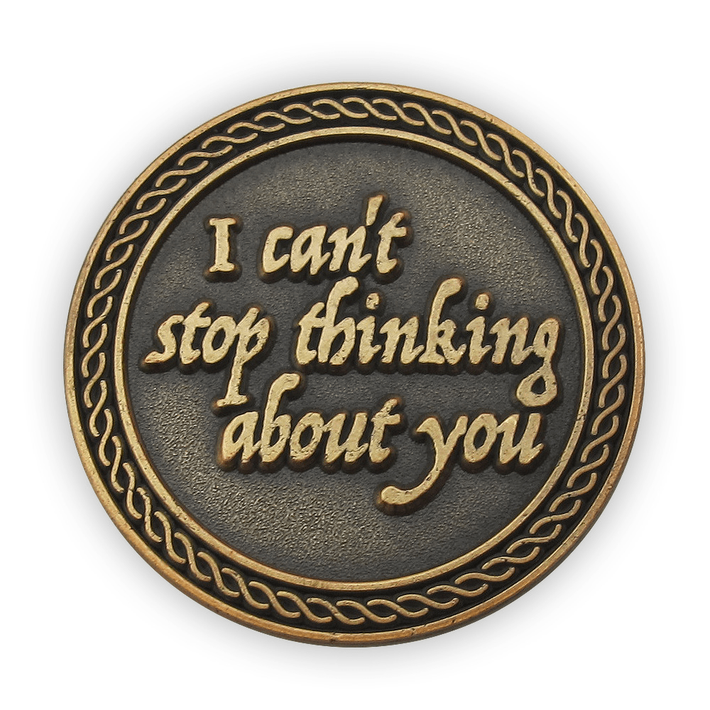 Back: "I can't stop thinking about you"