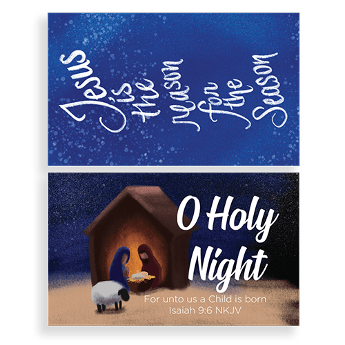 Christmas Spirit Pass Along Card Variety Pack Assortment, Holiday Season Special