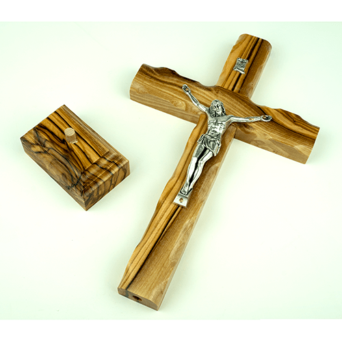  Kigley 12 Pcs Standing Wooden Cross 3 Style Wood