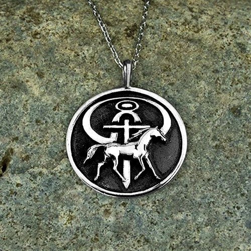 Women's The Journey Necklace - Influencers Ministries 925 Sterling Silver Pendant Necklace and 18 Inch Chain