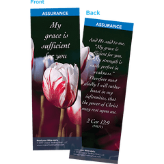 My Grace is Sufficient for You Bookmarks, Pack of 25 - Christian Bookmarks