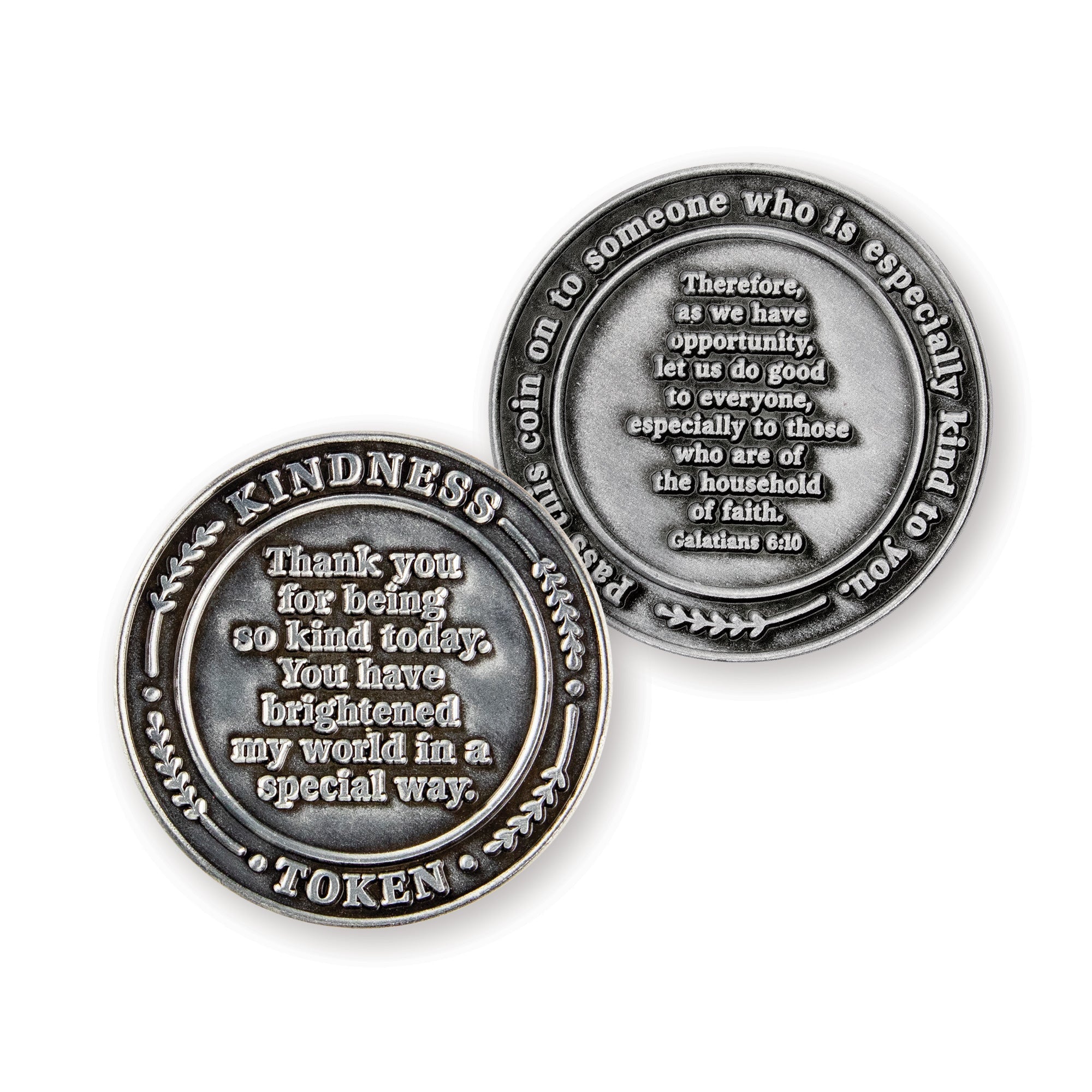 Front and Back of Kindness Token