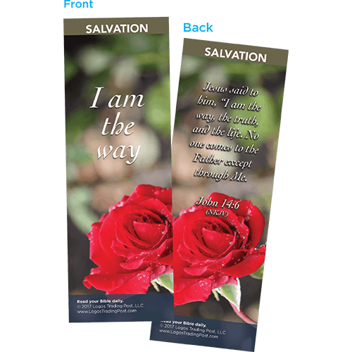 I Am the Way Bookmarks, Pack of 25 - Christian Bookmarks