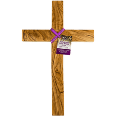 18" Olive Wood Wall Cross