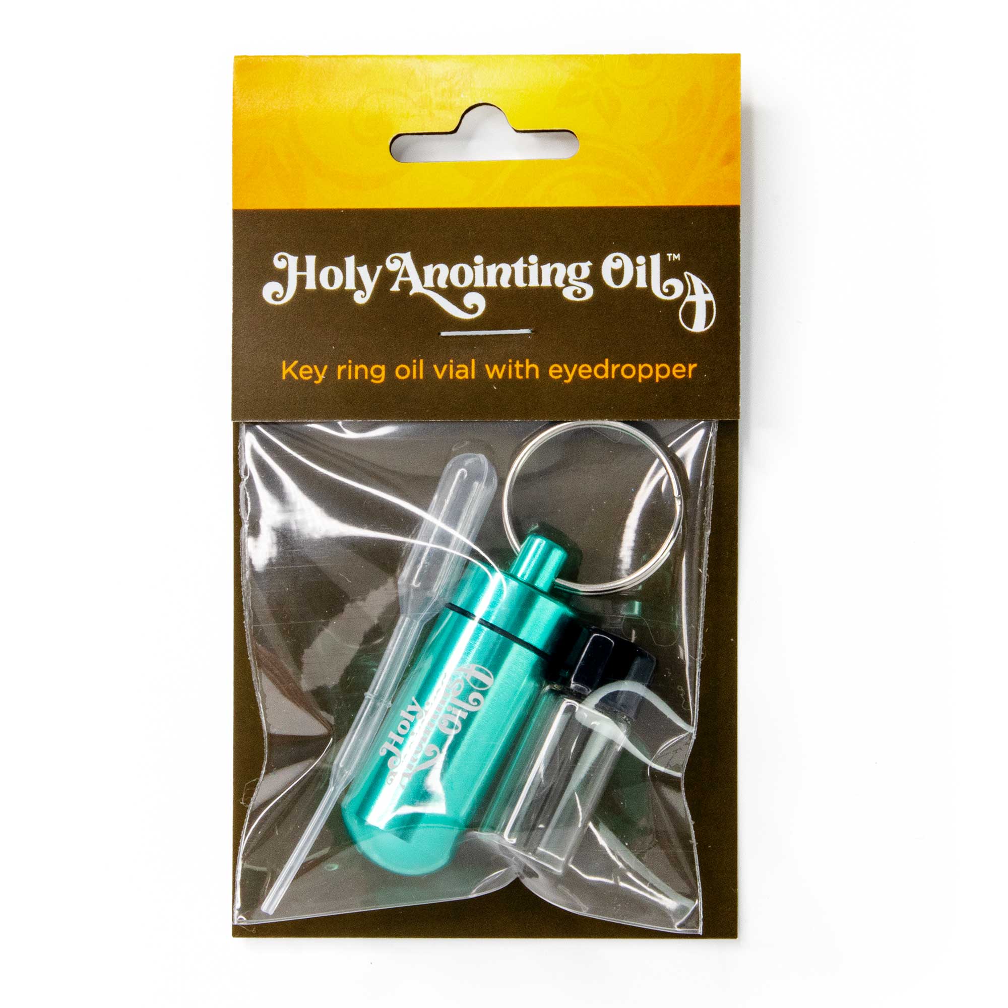 Anointing Oil Bottle Accessory Kit - Turquoise