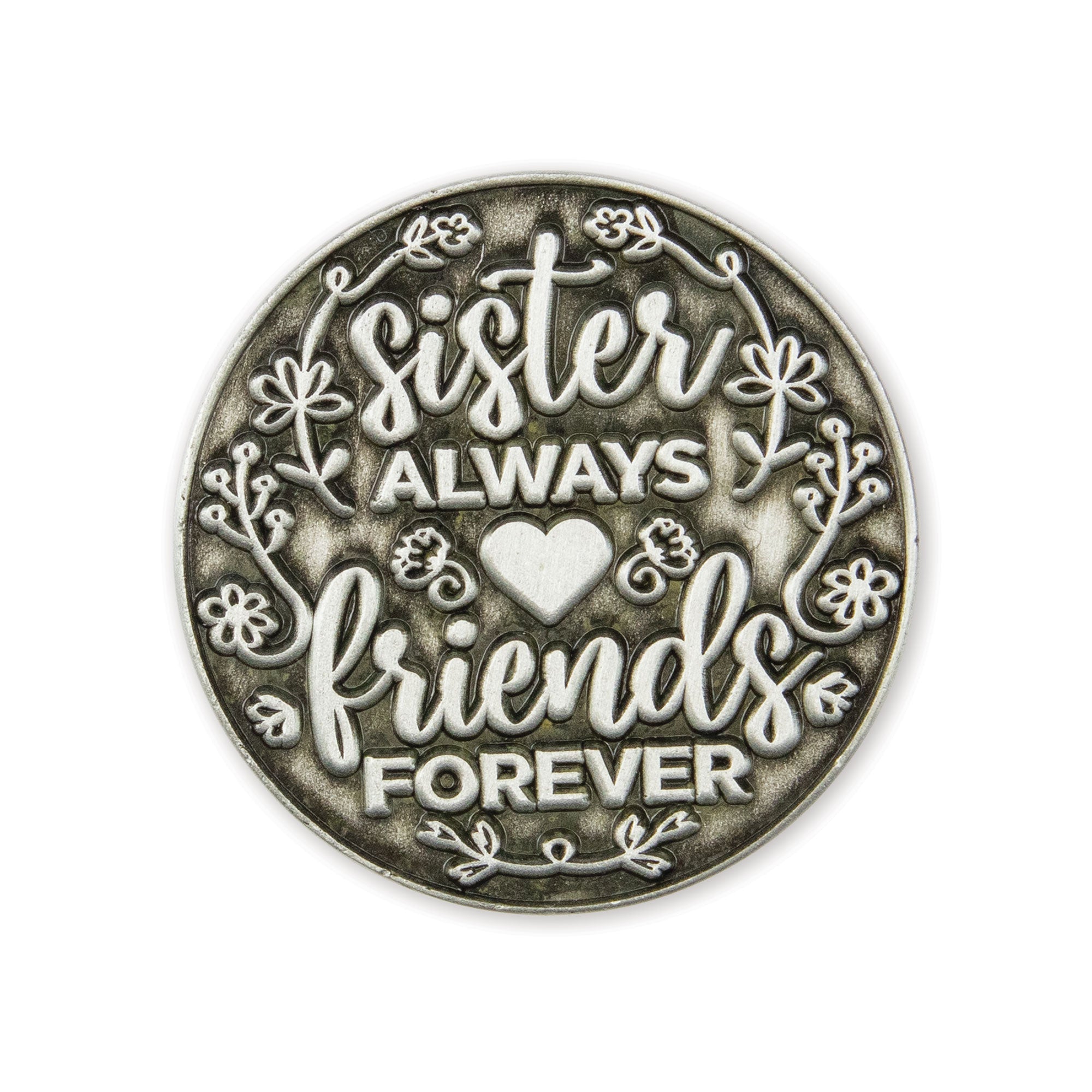 Sister Always Friends Forever, Family Love Expression Coin