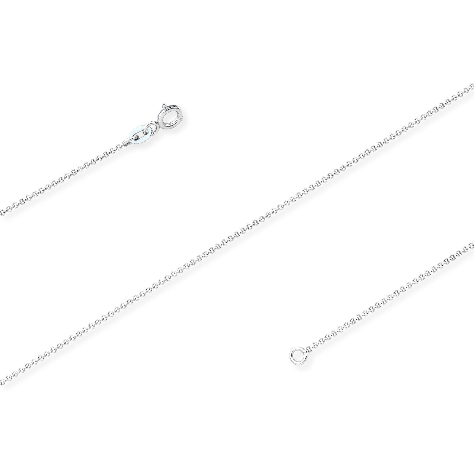 Rolo (1.5mm) Sterling Silver Chain, 18", 20", 24", 30"