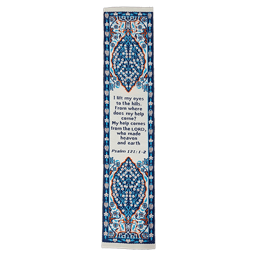 silky soft fabric bible verse bookmark #2