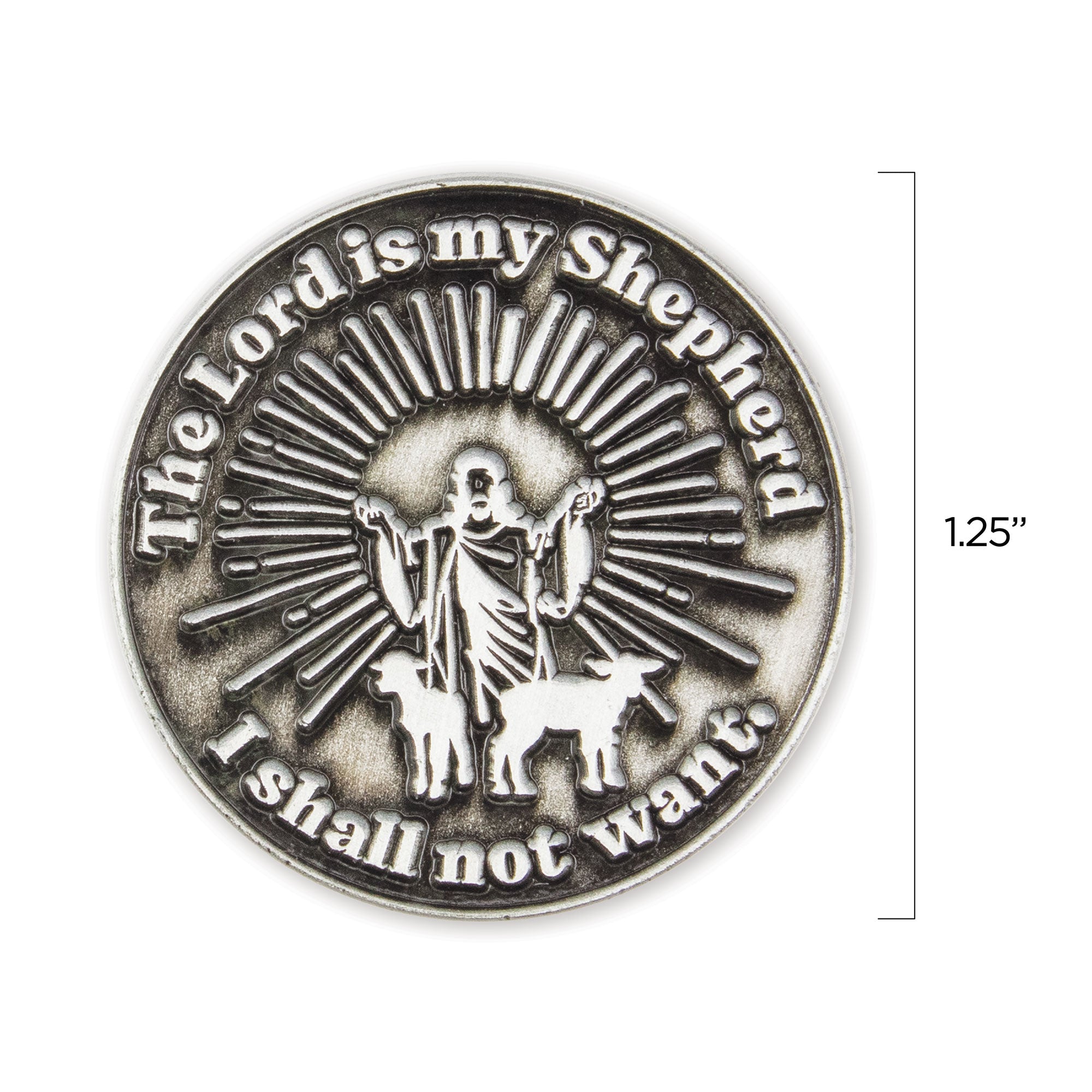The Lord is My Shepherd Love Expression Coin