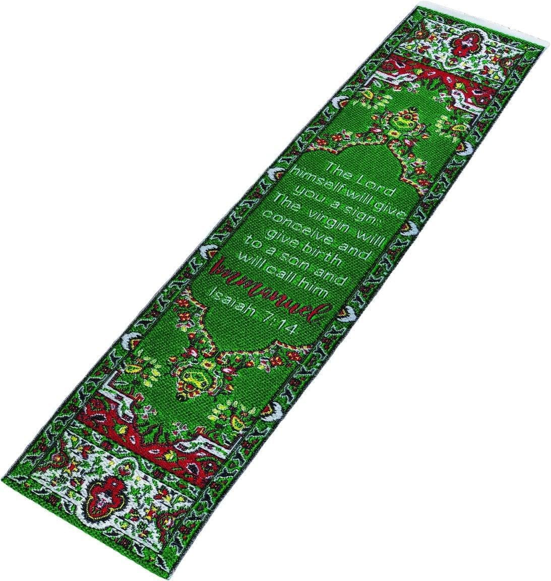 Logos Christmas Bookmark - Immanuel, Isaiah 7:14 - Logos Trading Post, Christian Gift