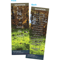 For God So Loved the World Bookmarks, Pack of 25 - Christian Bookmarks