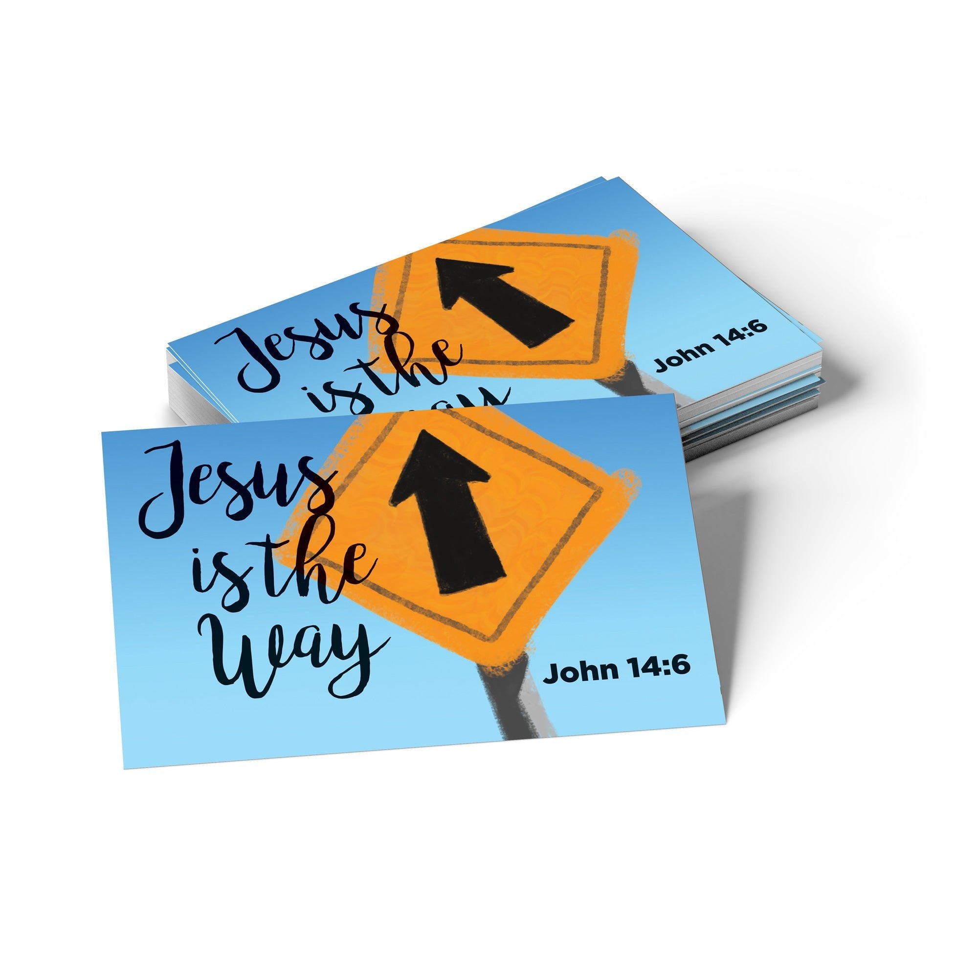 Children and Youth, Pass Along Scripture Cards, Jesus is the Way, John 14:6, Pack of 25