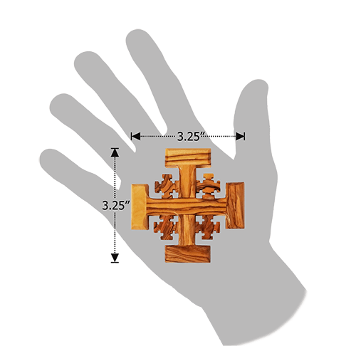 Jerusalem Wall Cross - Small dimensions