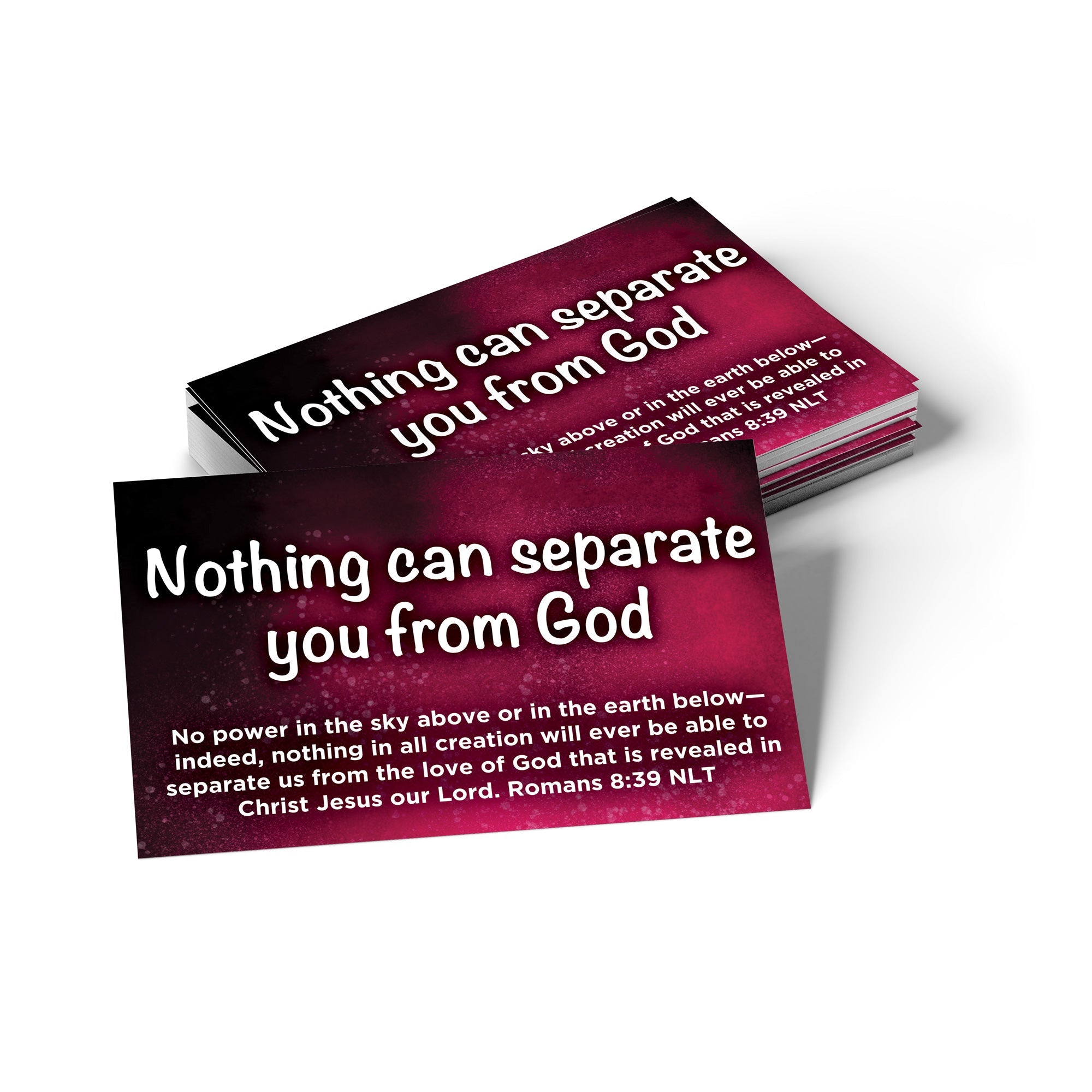 Children's Pass Along Scripture Cards - Nothing Can Separate You From God, Pack of 25
