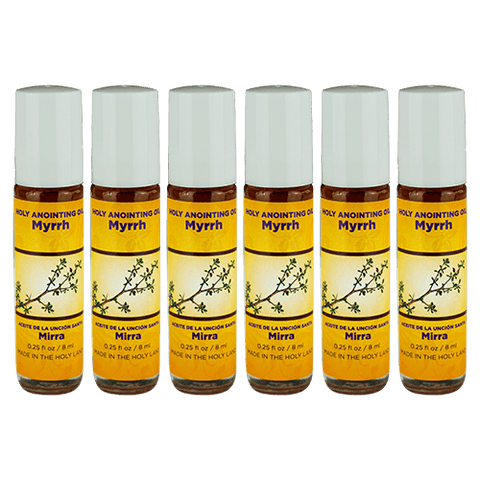 Holy Land gifts 154054 Anointing Oil Set of Three Oils