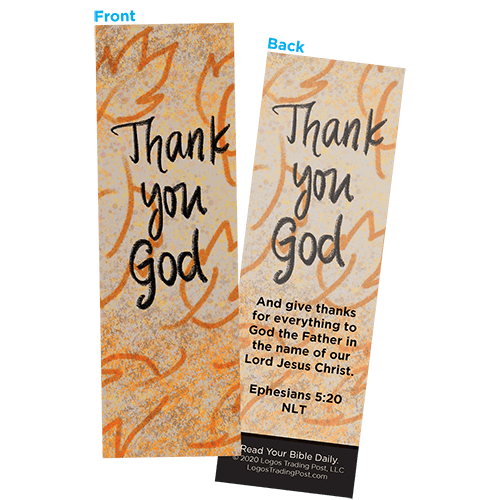 Thanksgiving Bookmark Variety Pack Assortment, Fall Season Special - Christian Bookmarks